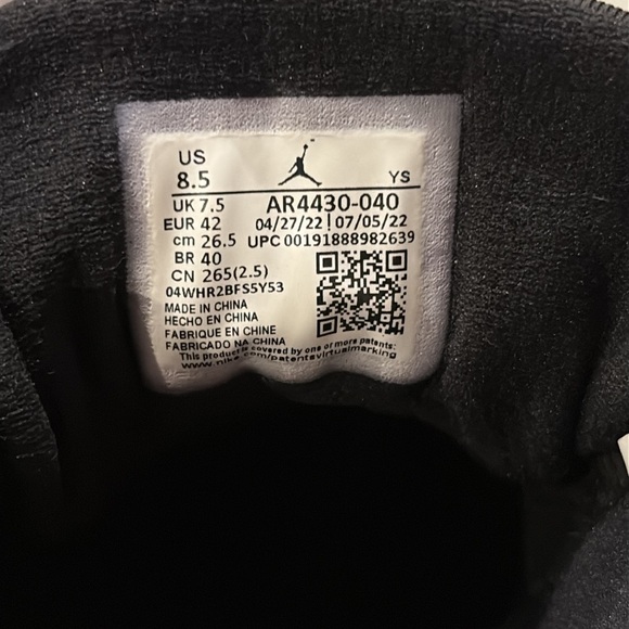 Nike Jordan Lift Off Sneakers Black/Dark Concord - Picture 9 of 16